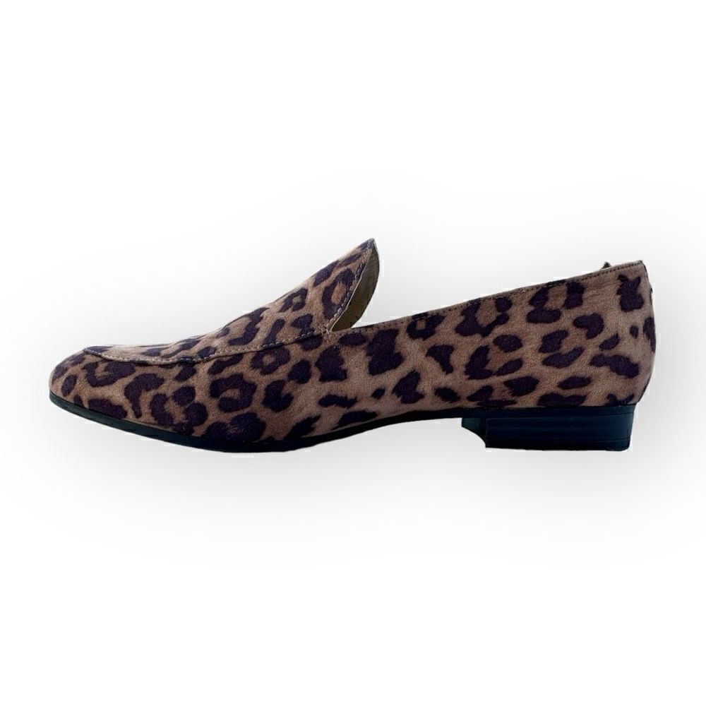 Circus by Sam Edelman Harlem leopard print loafers women’s size 7.5 almond toe 0